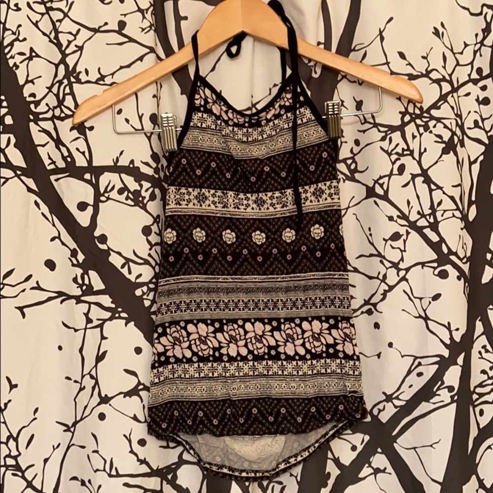 Tie up crop top